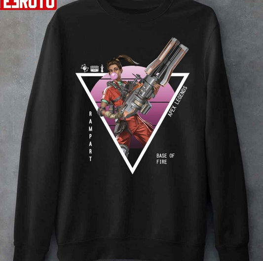 Apex Legends Rampart Retro Design Unisex Sweatshirt