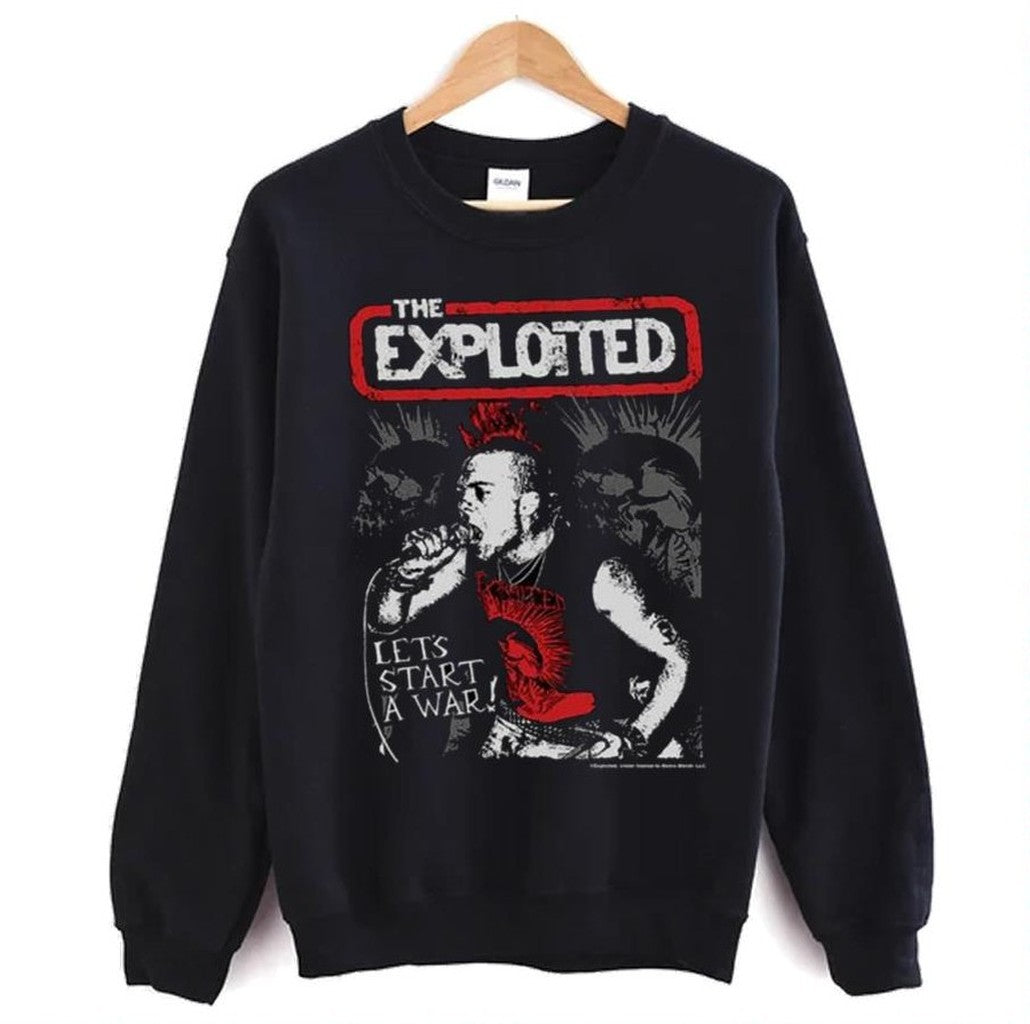 Skull Of Punk The Exploited The Massacre Unisex Sweatshirt