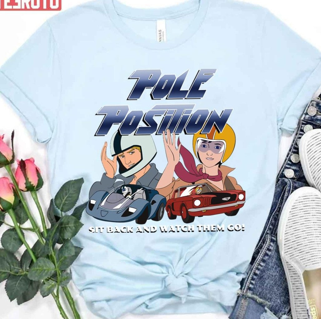 Retro 80s Cartoons Pole Position Unisex T-Shirt