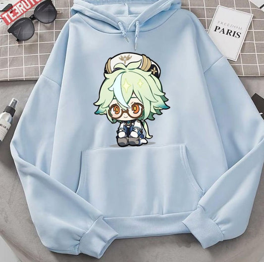 Sucrose Sitting In Slience Genshin Impact Unisex Hoodie