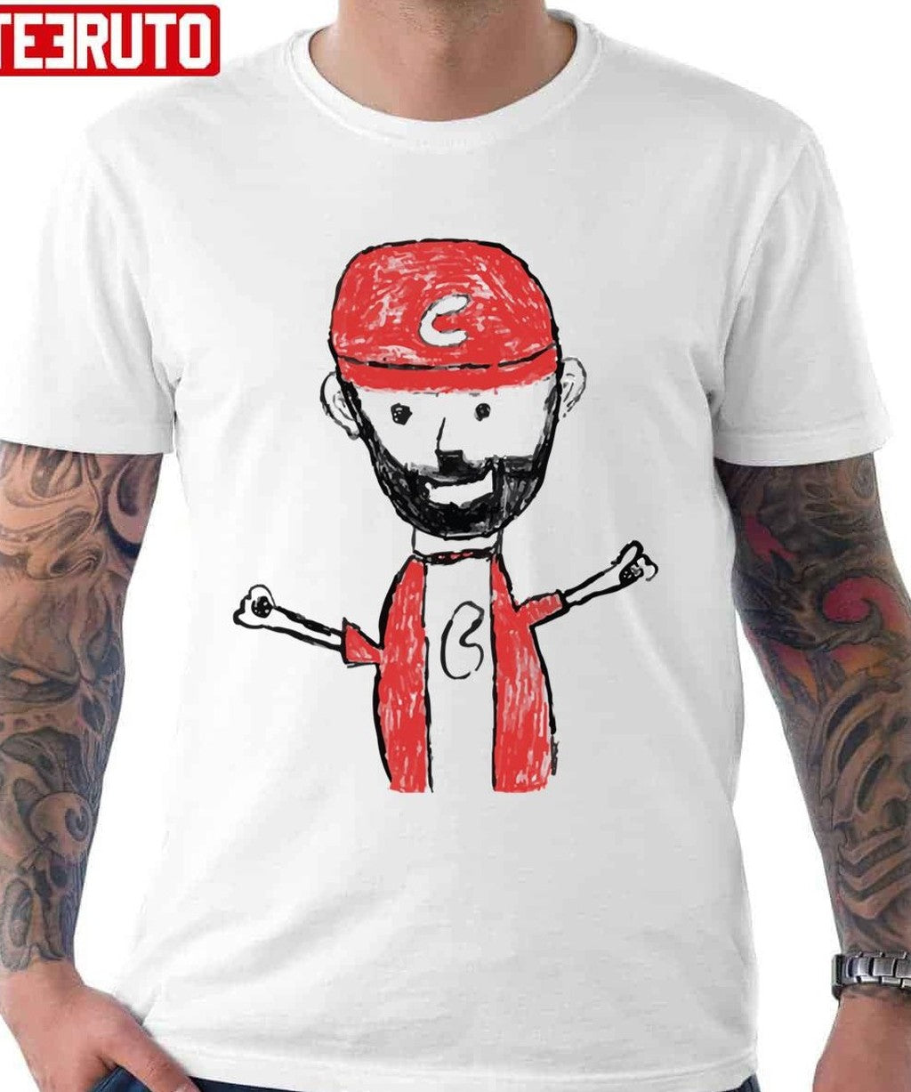 Nick Castellanos Illustration Philadelphia Phillies Unisex Hoodie