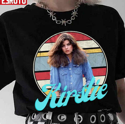 Rip 90s Design Kirstie Alley Unisex T-Shirt