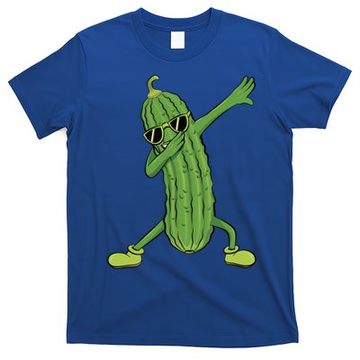 Dabbing Pickle Dancing Cucumber Lover Funny Funny Gift T-Shirt