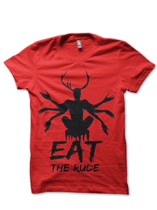 Eat The Rude Red T-Shirt