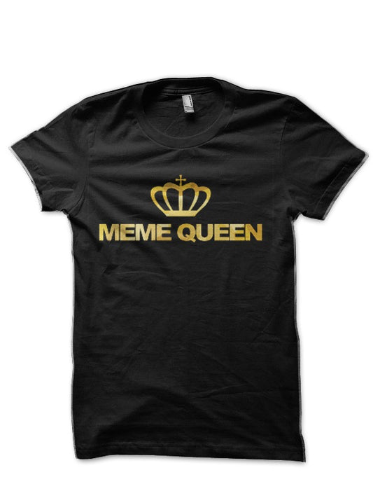 Meme Queen â€“ Gold T-Shirt