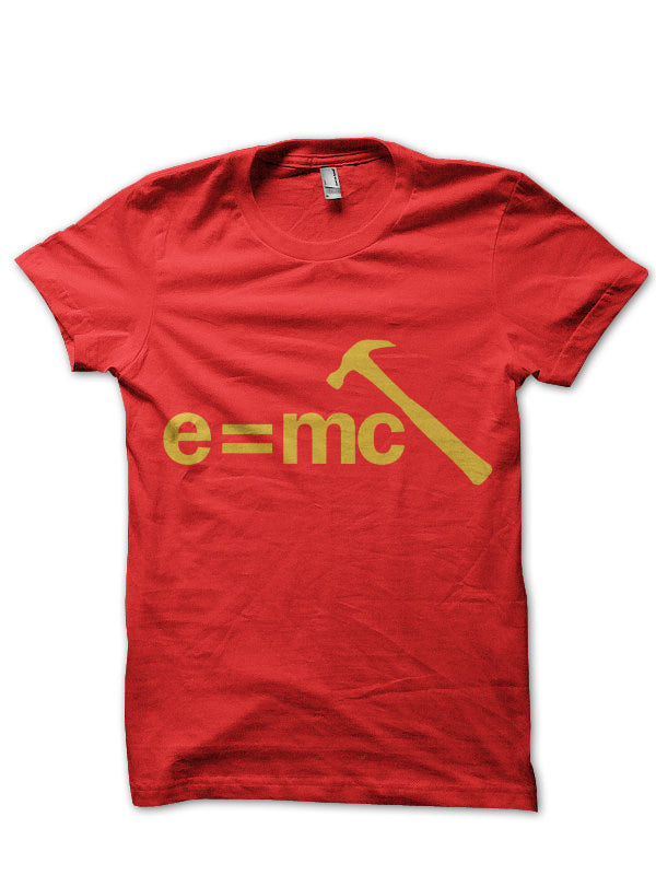 E = mc Red Tee