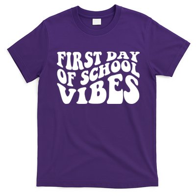 First Day Of School Vibes Retro T-Shirt
