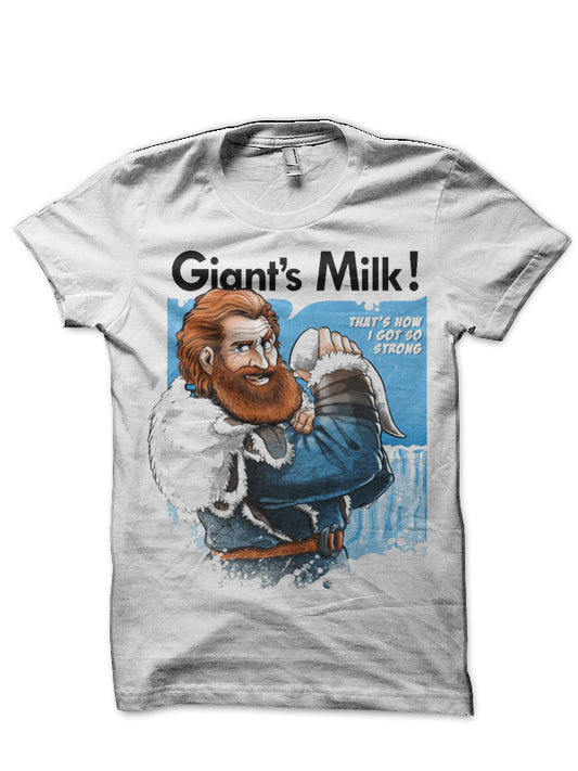 Giantâ€™s Milk! White T-Shirt