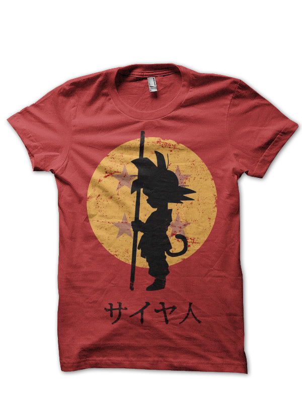 Goku Red Tee Style001