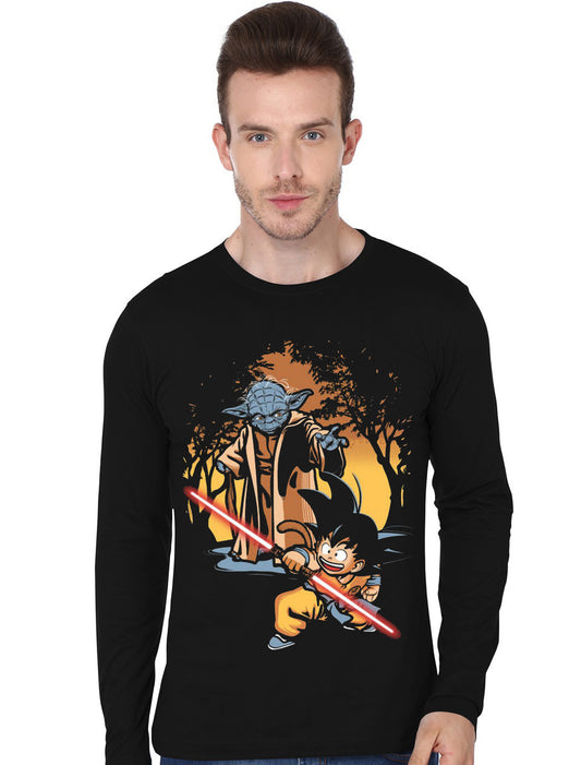 Dragon Ball â€“ RedBug Camisetas Black Full Sleeve T-Shirt