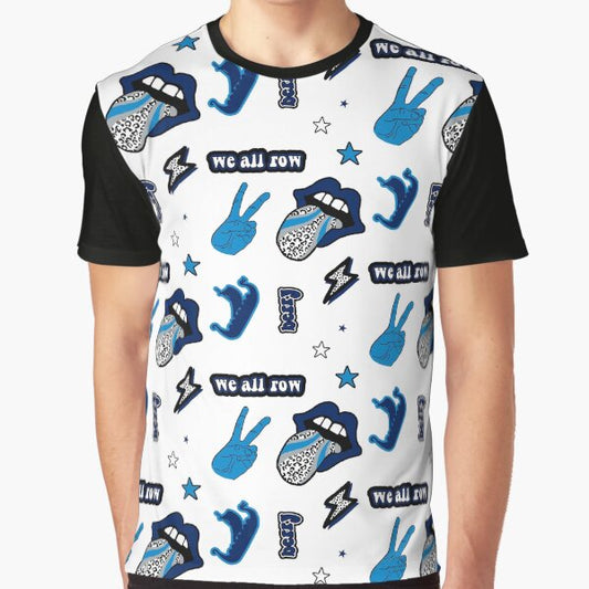 Berry College Vsco Groovy Retro Sticker Pack Graphic T Shirt