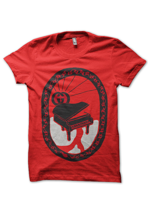 Gucci Piano Red T-Shirt