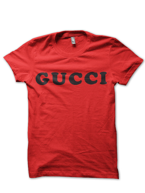 Gucci Red T-Shirt Style001