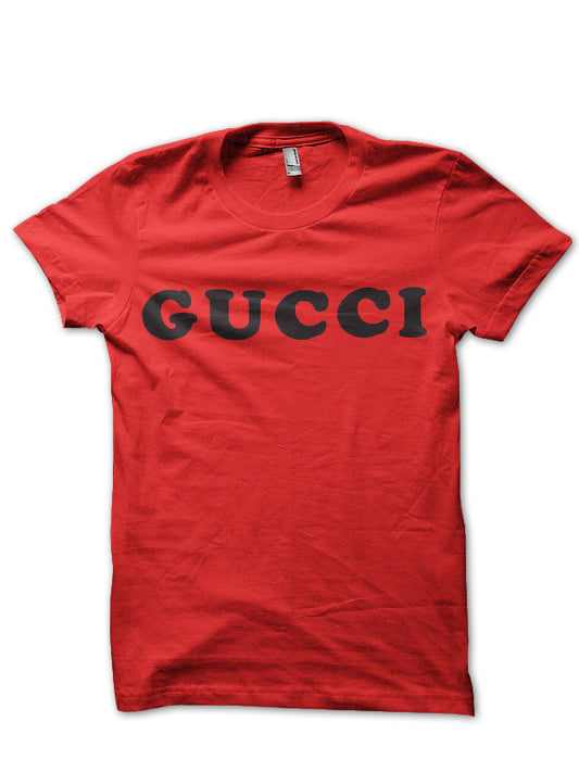 Gucci Red T-Shirt Style001