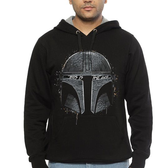 This is the way Black Hoodie Style001