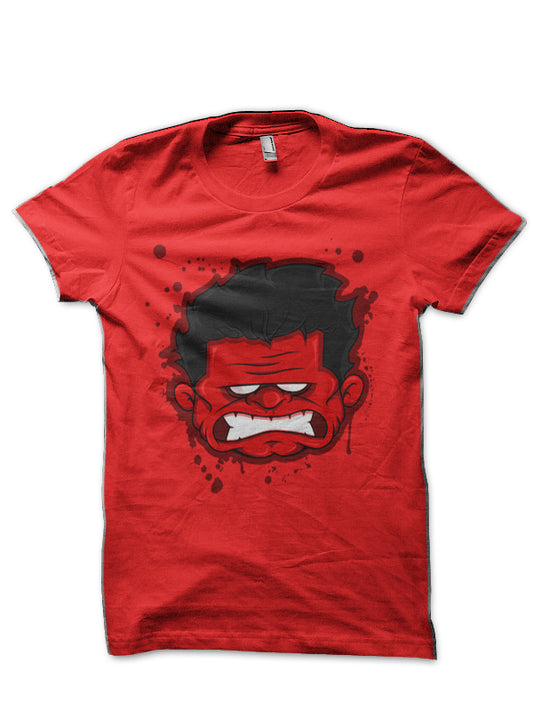 Red Hulk Red T-Shirt