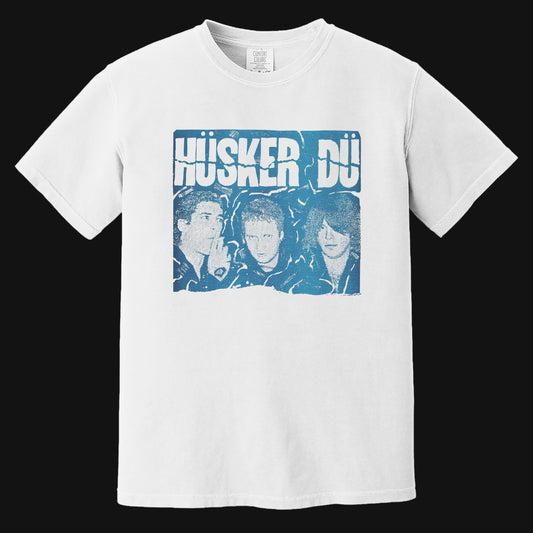 Husker Du Unisex Garment-Dyed T-shirt, Indie Punk Rock - 80s Alternative Music