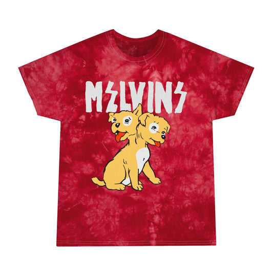 Melvins T-Shirt Tie-Dye, Crystal Red & Blue Colors