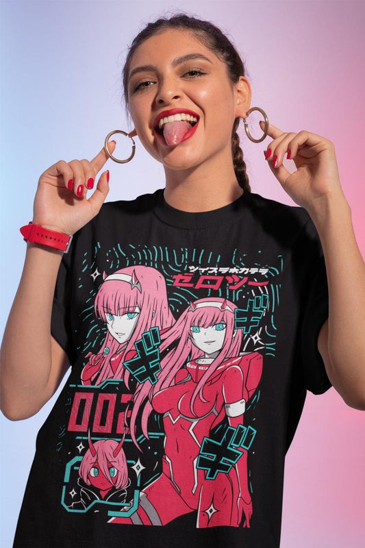 002 Anime Manga Shirt, Anime Lovers Shirt, Graphic Anime Tee, Manga Shirt, Japanese Anime,Anime Shirt, Anime Vintage Special T-shirt Unisex,