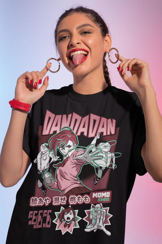 Dandadan Seiko Ayase T-shirt Cosplay Momo Anime Gift Exclusive Shirt, Graphic Anime Tee, Manga Shirt, Japanese Anime
