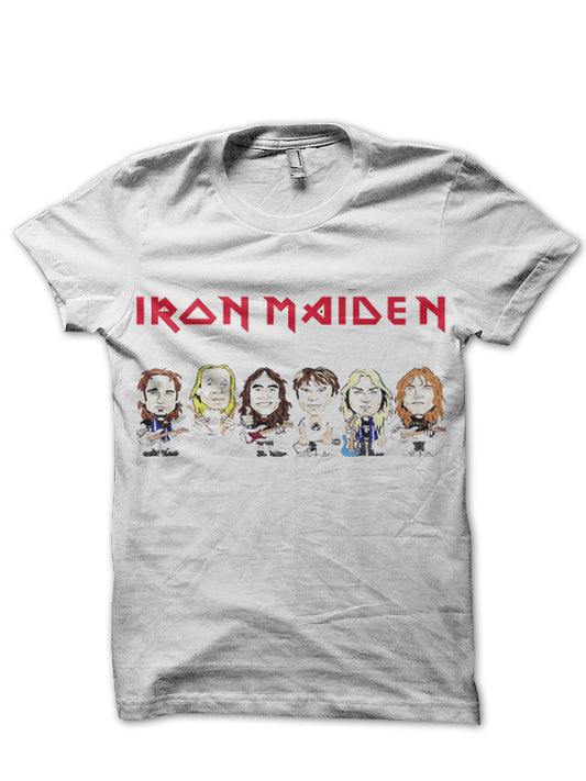 Danyeoman Iron Maiden White T-Shirt