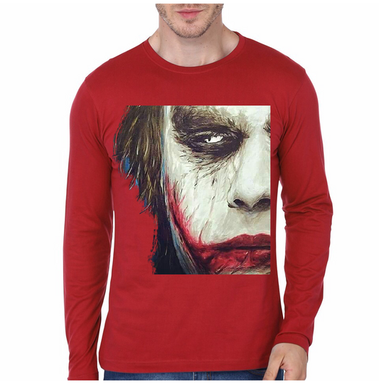 Joker Red Full Sleeve Tee