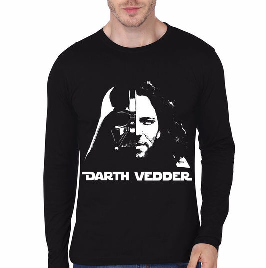 Darth Eddie Vedder Black Full Sleeve T-Shirt