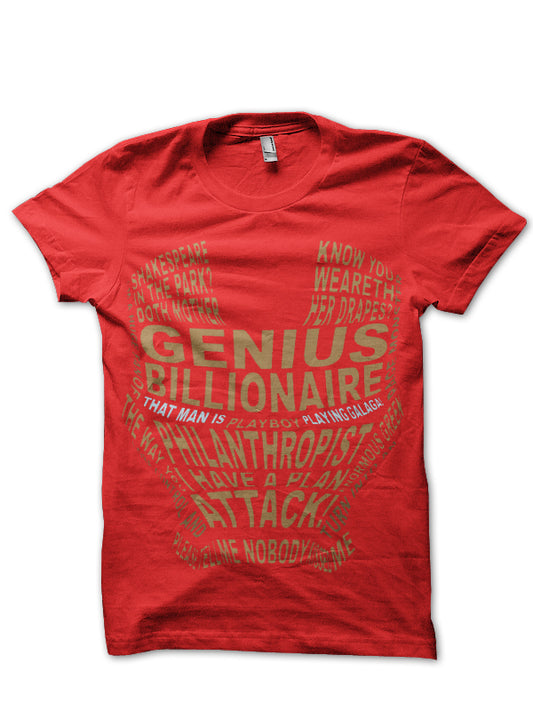 Genius Red T-Shirt