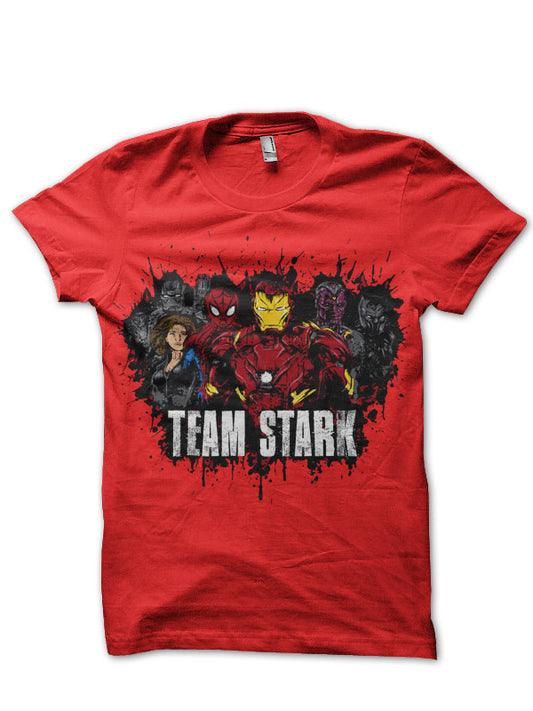 Team Stark Red Tee
