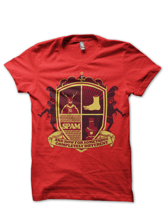 Knights Who Say Ni Red T-Shirt