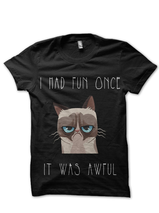 Last Cat Black Tee