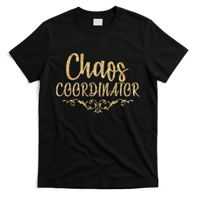 Limited Chaos Coordinator Gold Script T-Shirt