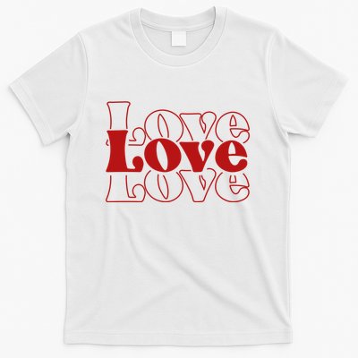Love Retro Cute Gift T-Shirt