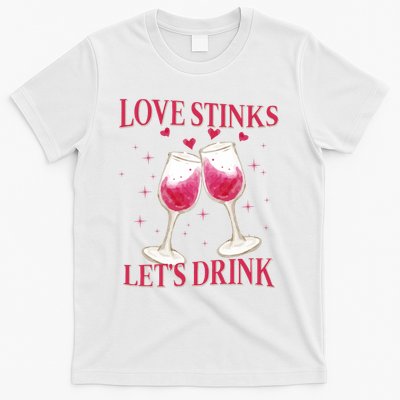Love Stinks Lets Drink Anti Valentine T-Shirt