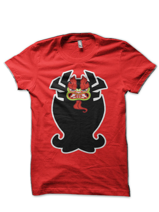 Shape Shifting Master Of Darkness Red T-Shirt