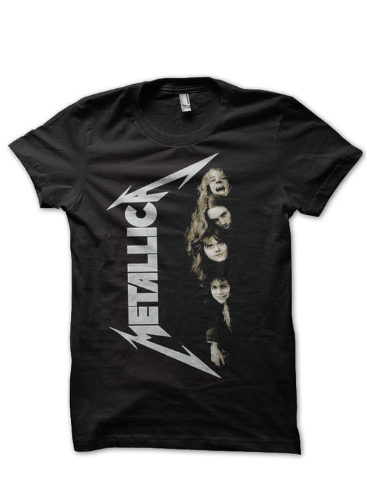 Metallica Rock Band Half Sleeve T-Shirt