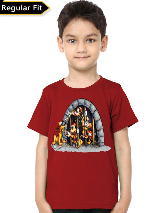 Mickey Mouse Red T-Shirt Style002