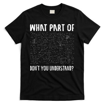 Mathematics Math Geek University Teacher Ironic Joke T-Shirt