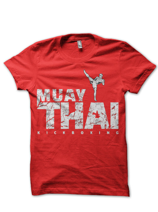 Muay Thai Red T-Shirt