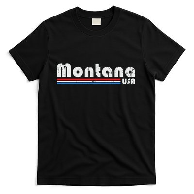 Montana Usa Retro Vintage State Gift T-Shirt