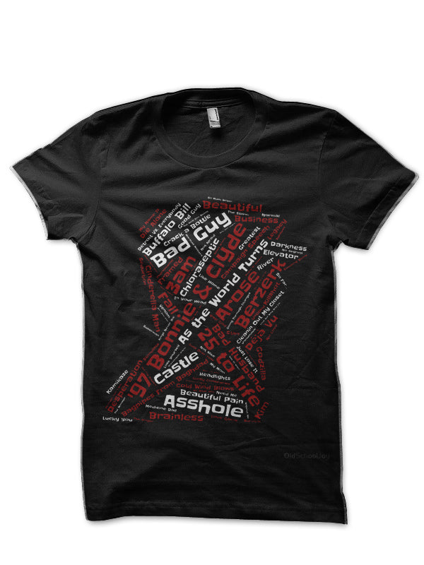 Music to Be Murdered By Black T-Shirt