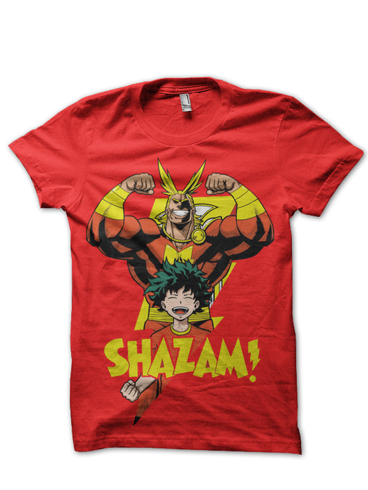My Hero Academia Red T-Shirt Style001