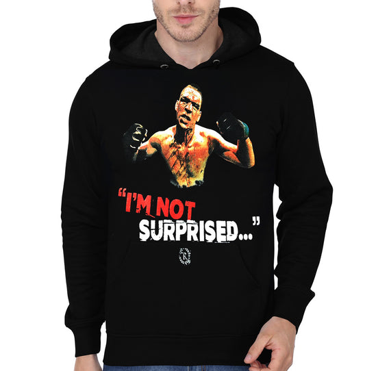 Nate Diaz Iâ€™m Not Surprised Black Hoodie