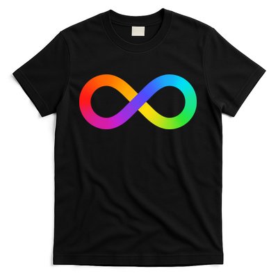 Neurodiversity Rainbow Infinity Autism T-Shirt