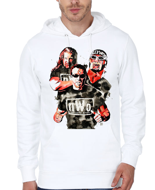 NWO White Hoodie
