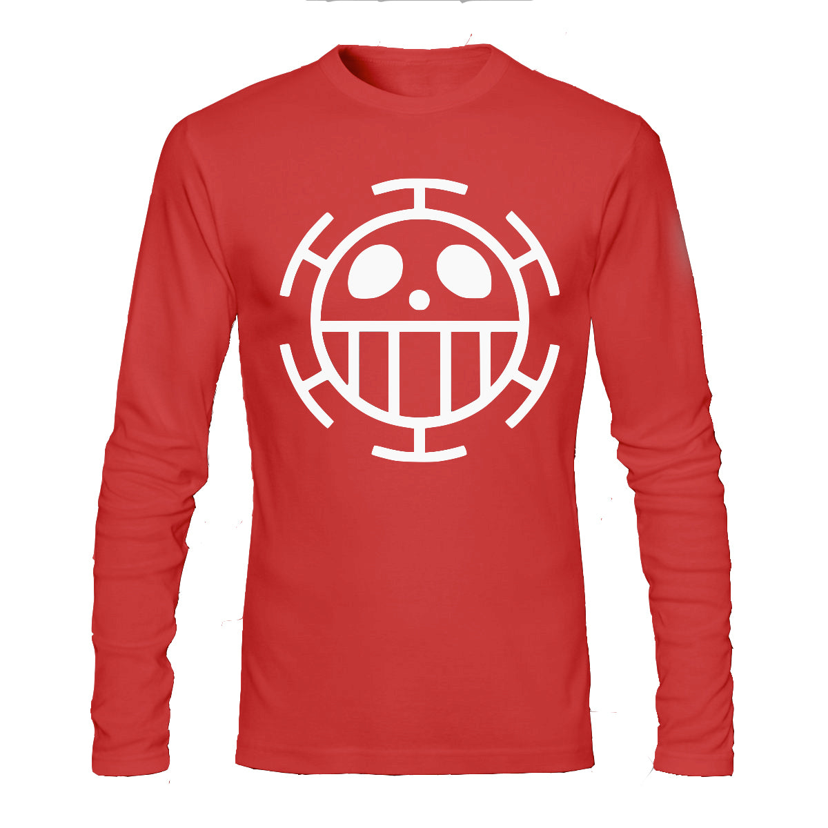 One Piece Red Full Sleeve Tee (Black Available)