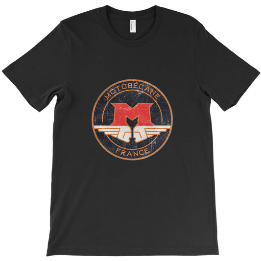 MOTOBÉCANE . Retro Badge T-Shirt