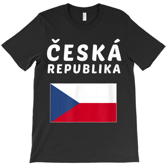 Czech Republic Czech Flag souvenir Gift T-Shirt