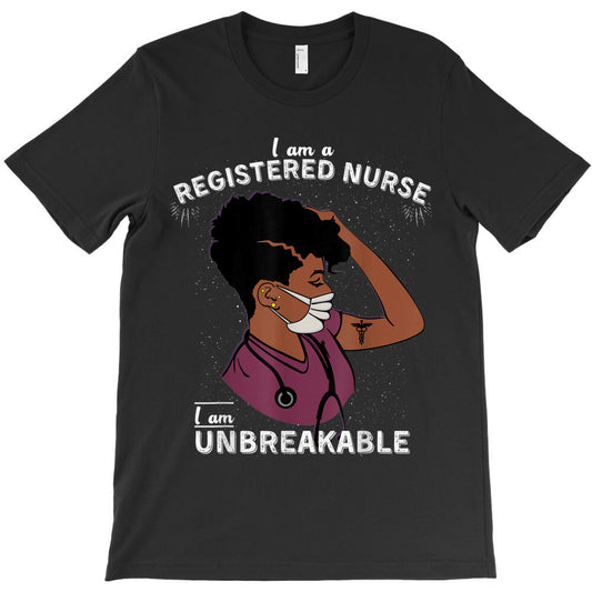 Registered Nurse Gift Phenomenal Black Nurse Nursing Student T-Shirt