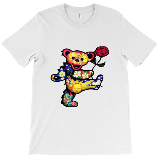 dancing grateful flower dead bears T-Shirt